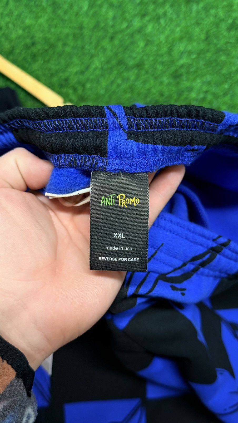 Matty Boy Matty Boy Anti Promo 99 Eyes Sweatpants Black and Blue “XXL” Size US 44 / EU 60 - 3 Thumbnail