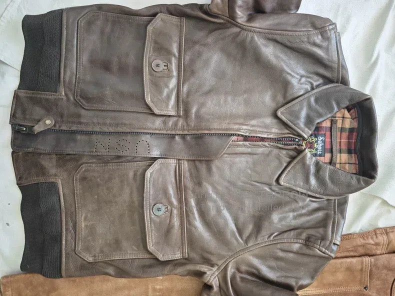 Schott Schott Leather coat Size US M / EU 48-50 / 2 - 1 Thumbnail