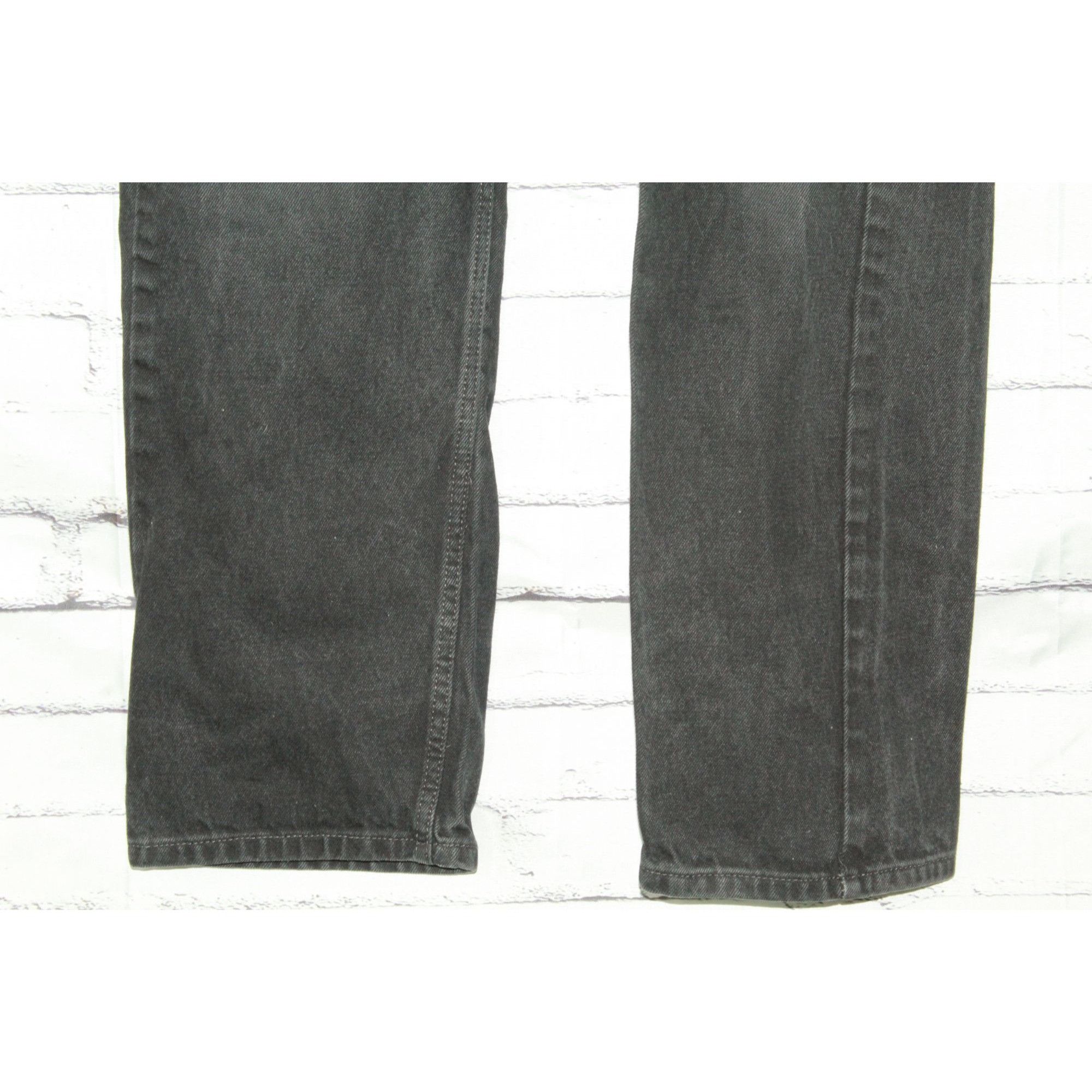 Levi's Levi's Men's 505 Regular Fit Jeans Straight Leg Black Size 3 Size US 36 / EU 52 - 10 Thumbnail