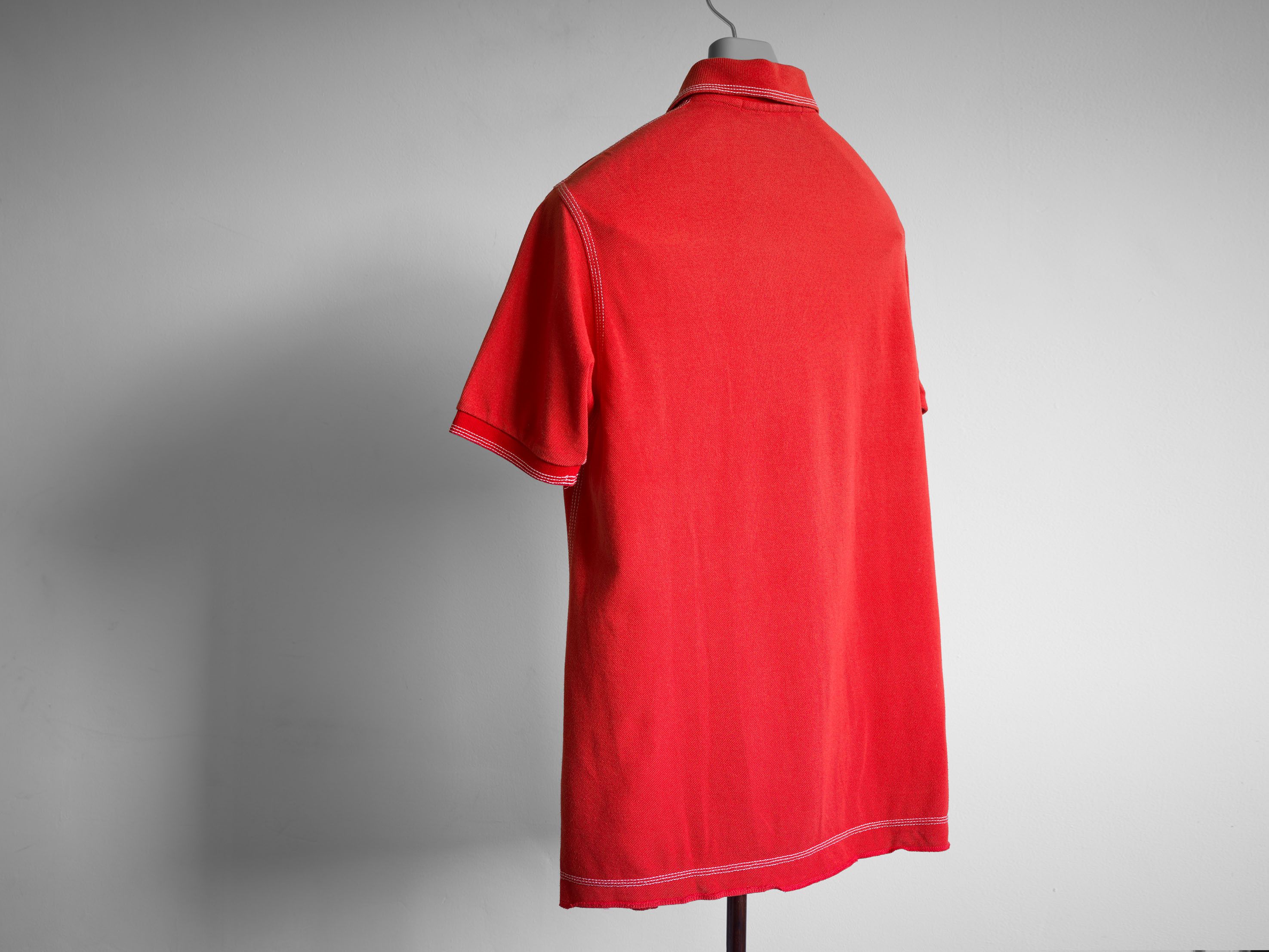 Junya Watanabe × Lacoste SS2006 JUNYA WATANABE MAN x LACOSTE RECONSTRUCTED POLO SHIRT Size US M / EU 48-50 / 2 - 7 Thumbnail