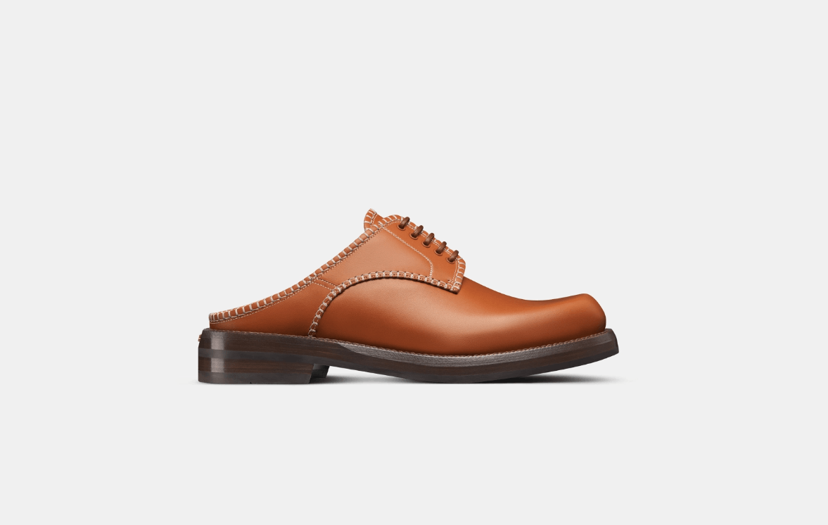 o1w1db10224 Dior Tears Dior Carlo Slide in Brown