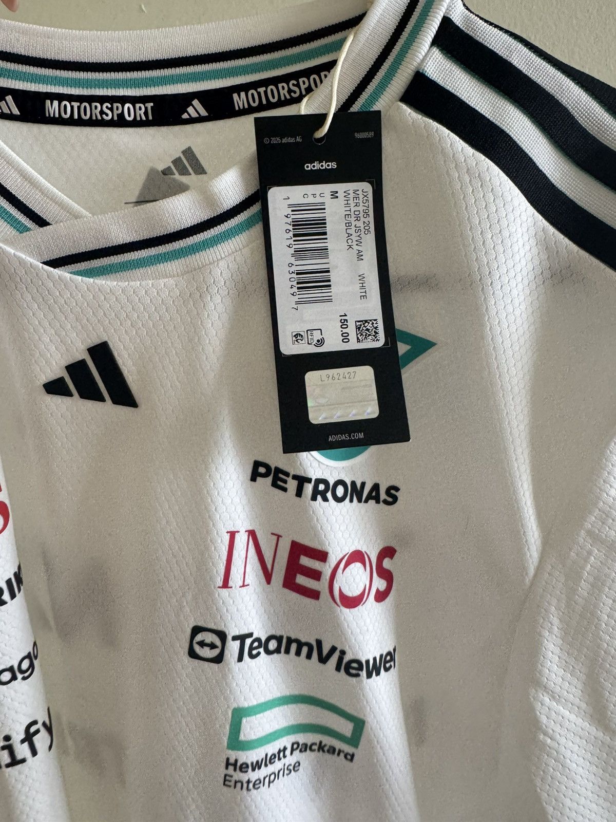 Adidas Adidas Mercedes AMG petronas Formula 1 Size US M / EU 48-50 / 2 - 2 Thumbnail