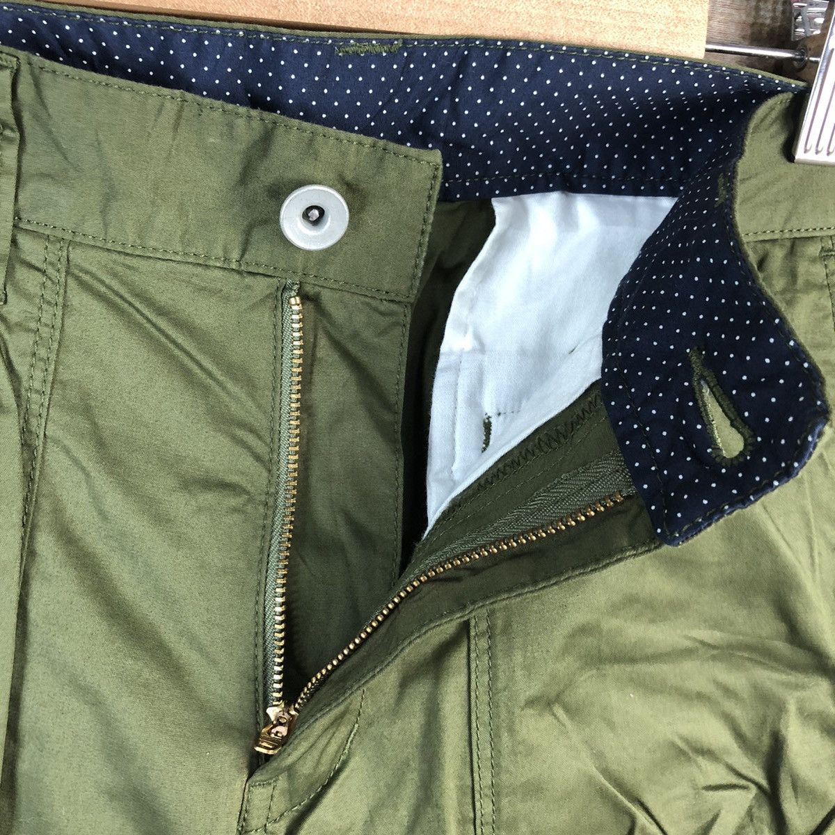 Japanese Brand Vital Green Cargo utility tactical Multipocket Pants #A2556 Size US 29 - 12 Thumbnail