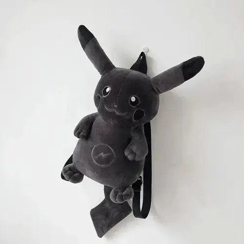 Japanese Brand × Pokemon Black Pikachu backpack bag Size ONE SIZE - 1 Thumbnail