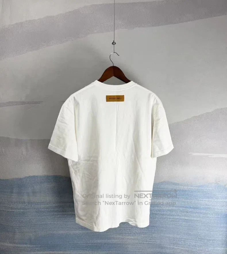 Louis Vuitton Louis Vuitton White Graffiti Short Sleeve Shirt. Size US L / EU 52-54 / 3 - 3 Thumbnail