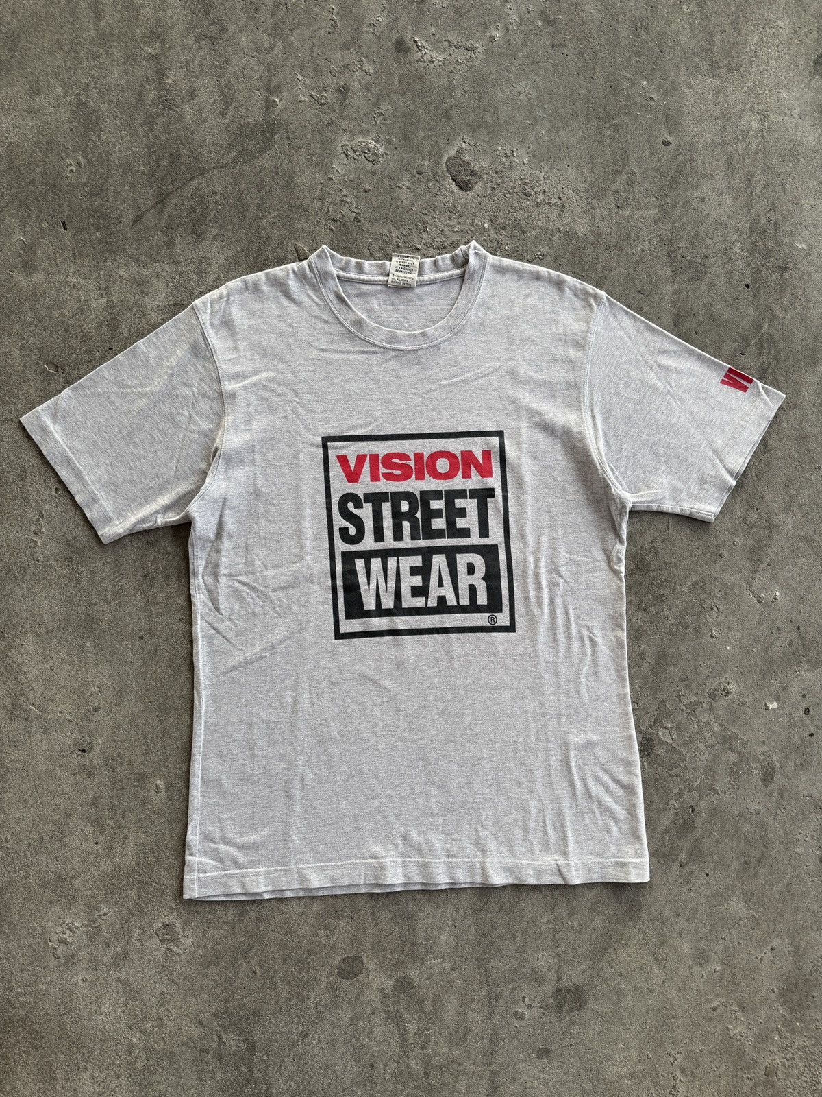 Vision Streetwear Vintage Vission Street Wear 80’s Tshirt Size US M / EU 48-50 / 2 - 1 Thumbnail