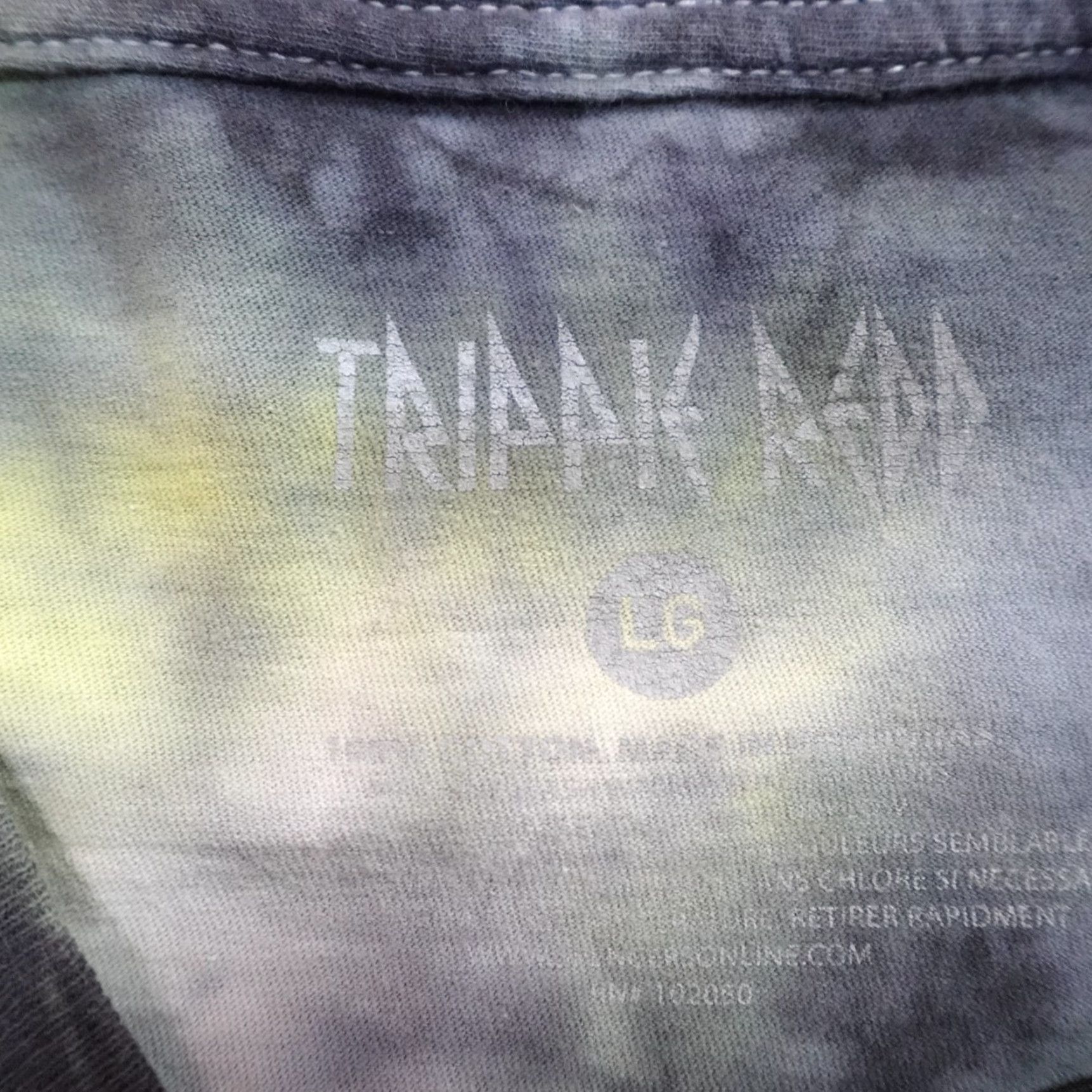 Vintage Trippie Redd Shirt T-Shirt Short Sleeve Crew Neck Skull Tie Dye Large Blue Gray Cotton Men Size US L / EU 52-54 / 3 - 2 Thumbnail