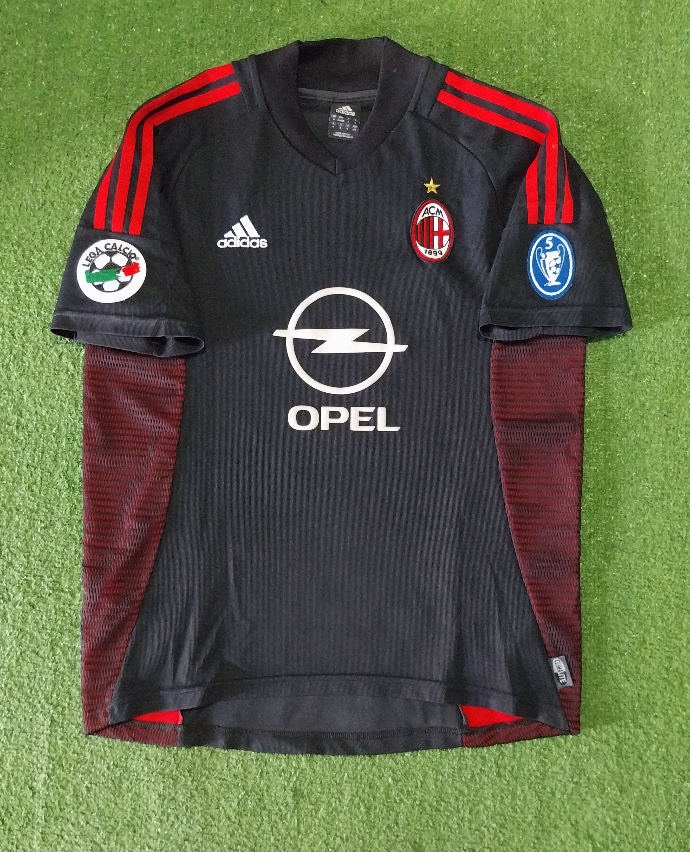 Adidas Ac milan 3rd 2002/2003 inzaghi jersey football | Grailed