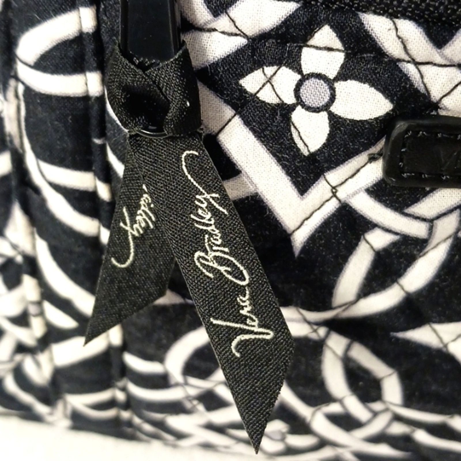 Vera Bradley Vera Bradley Shoulder Bag BLACK WHITE Paisley Minimalist Size ONE SIZE - 4 Thumbnail