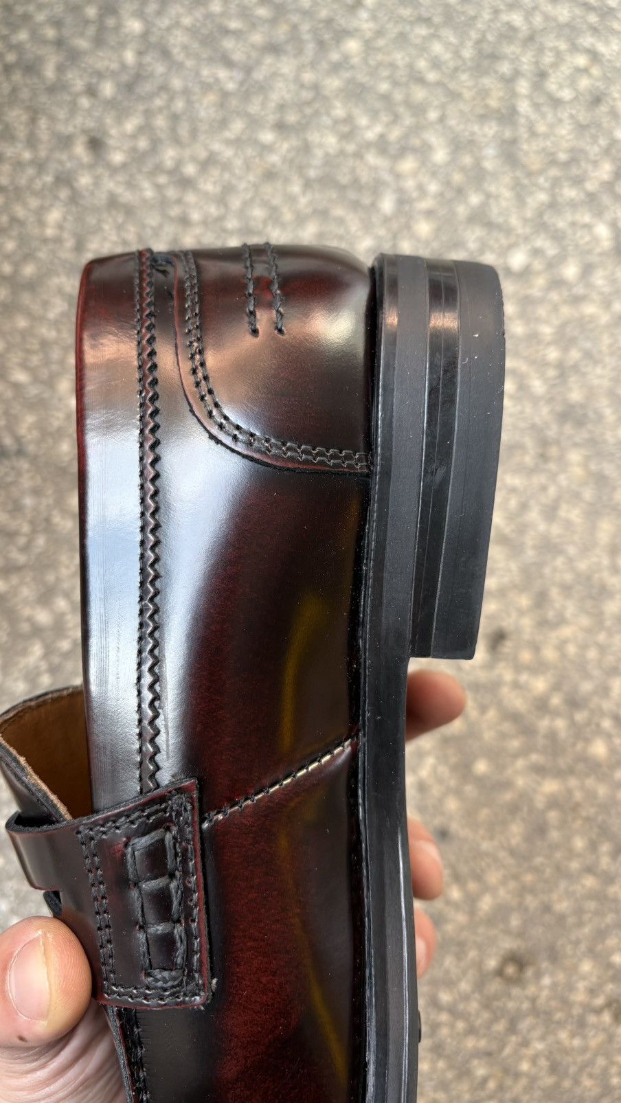 Other Handcrafted Italian Penny Loafer 9,5 – Bordeaux Elegance Size US 9.5 / EU 42-43 - 6 Thumbnail
