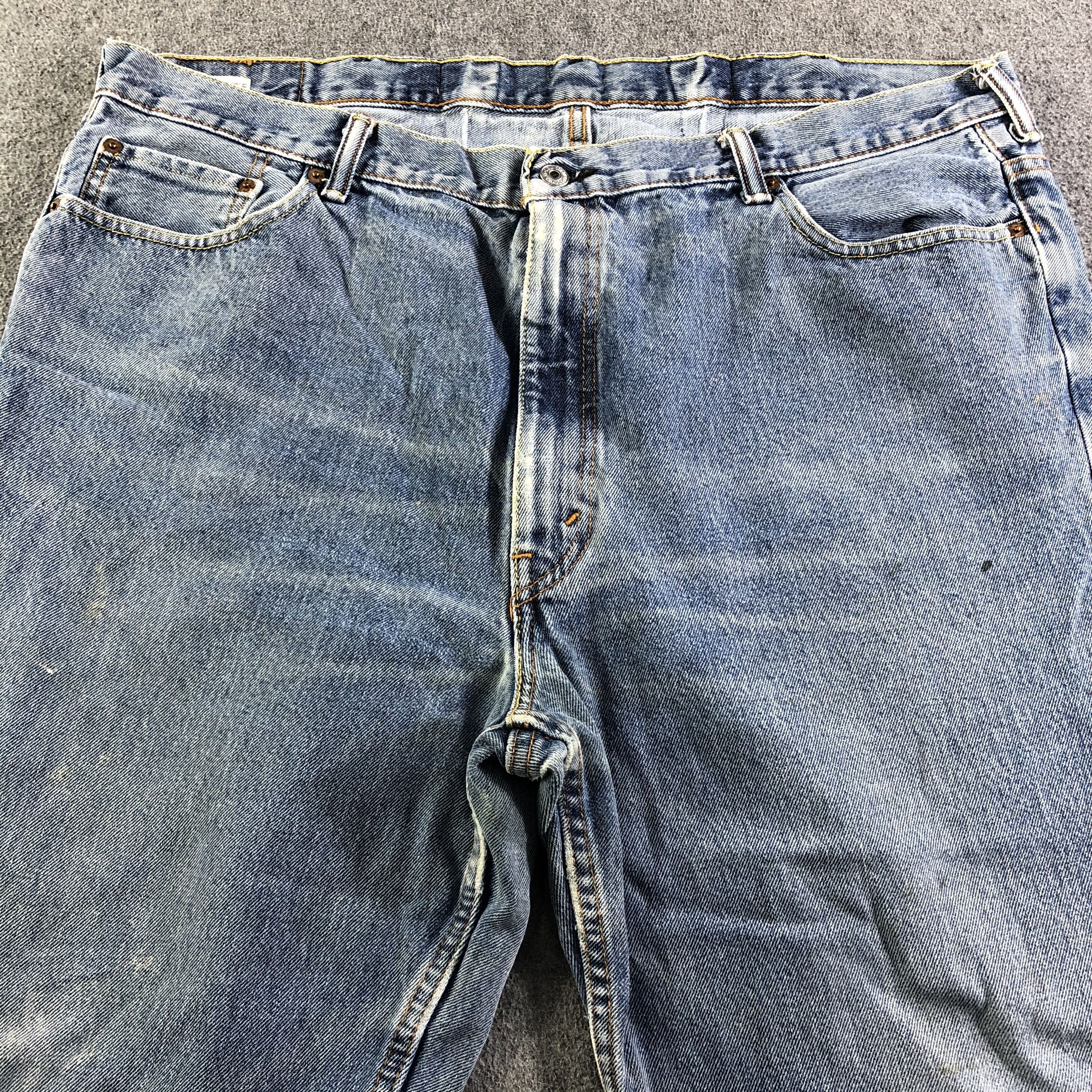 Levi's Vintage Blue Wash Levis 550 Jeans-J3530 Size US 43 - 3 Thumbnail