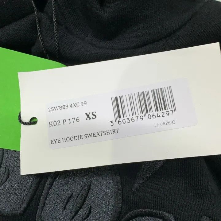 Kenzo KENZO Eye Print Black Hoodie for Women -2507 Size XS / US 0-2 / IT 36-38 - 5 Thumbnail