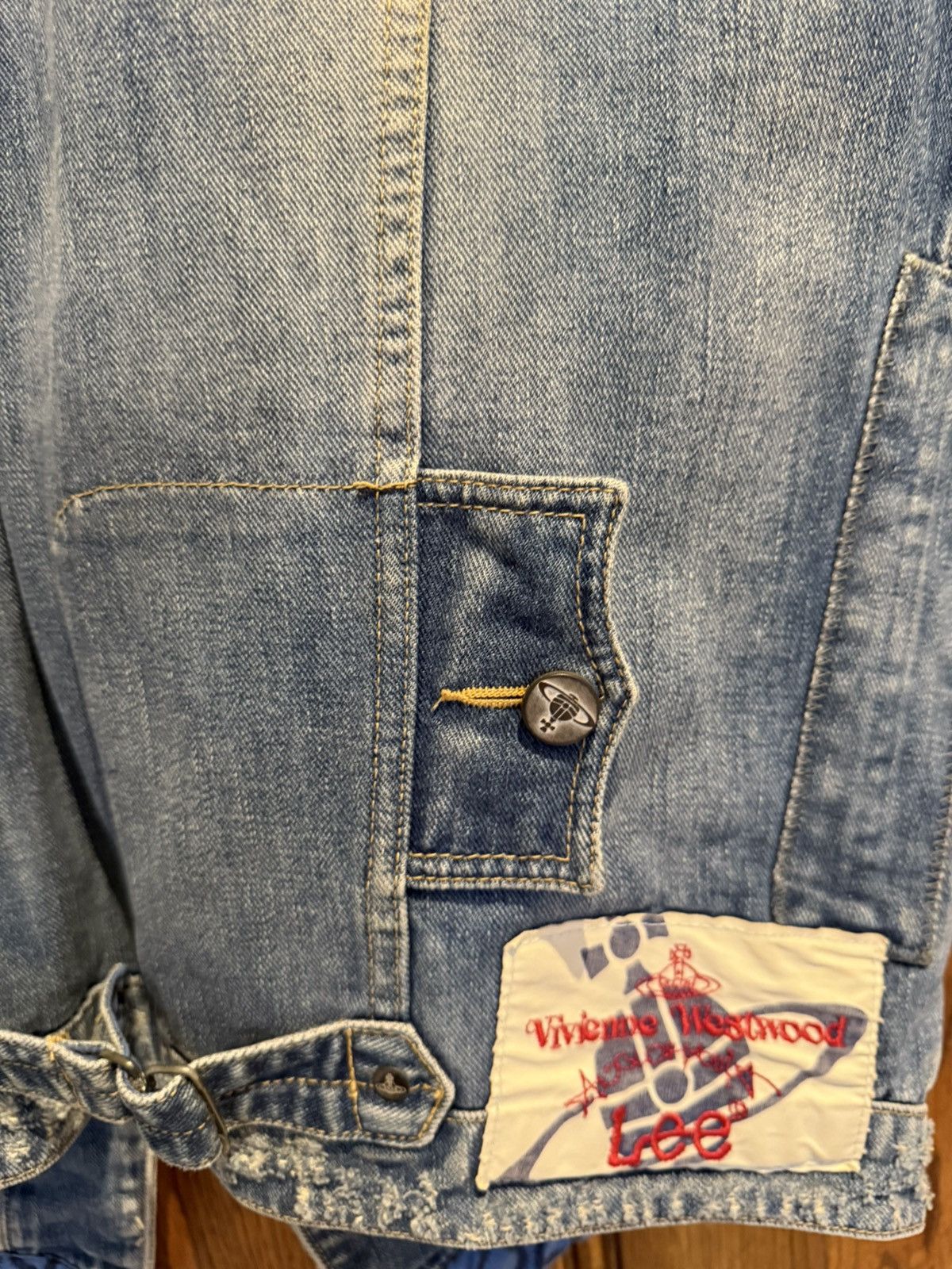 Lee × Vivienne Westwood Vivienne Westwood Anglomania seditionaries denim vest jacket Size US L / EU 52-54 / 3 - 24 Thumbnail