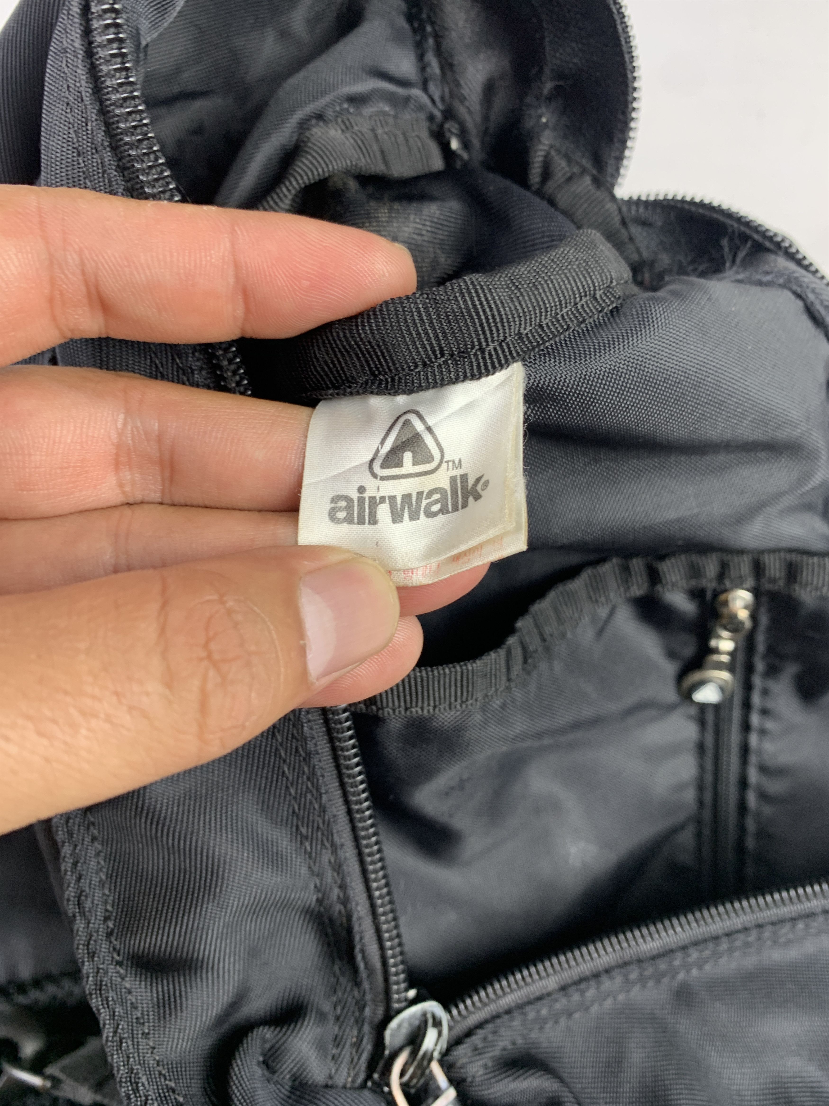 Airwalk Airwalk Black 2in1 Multipocket Tote Bag (37x37) Size ONE SIZE - 10 Thumbnail