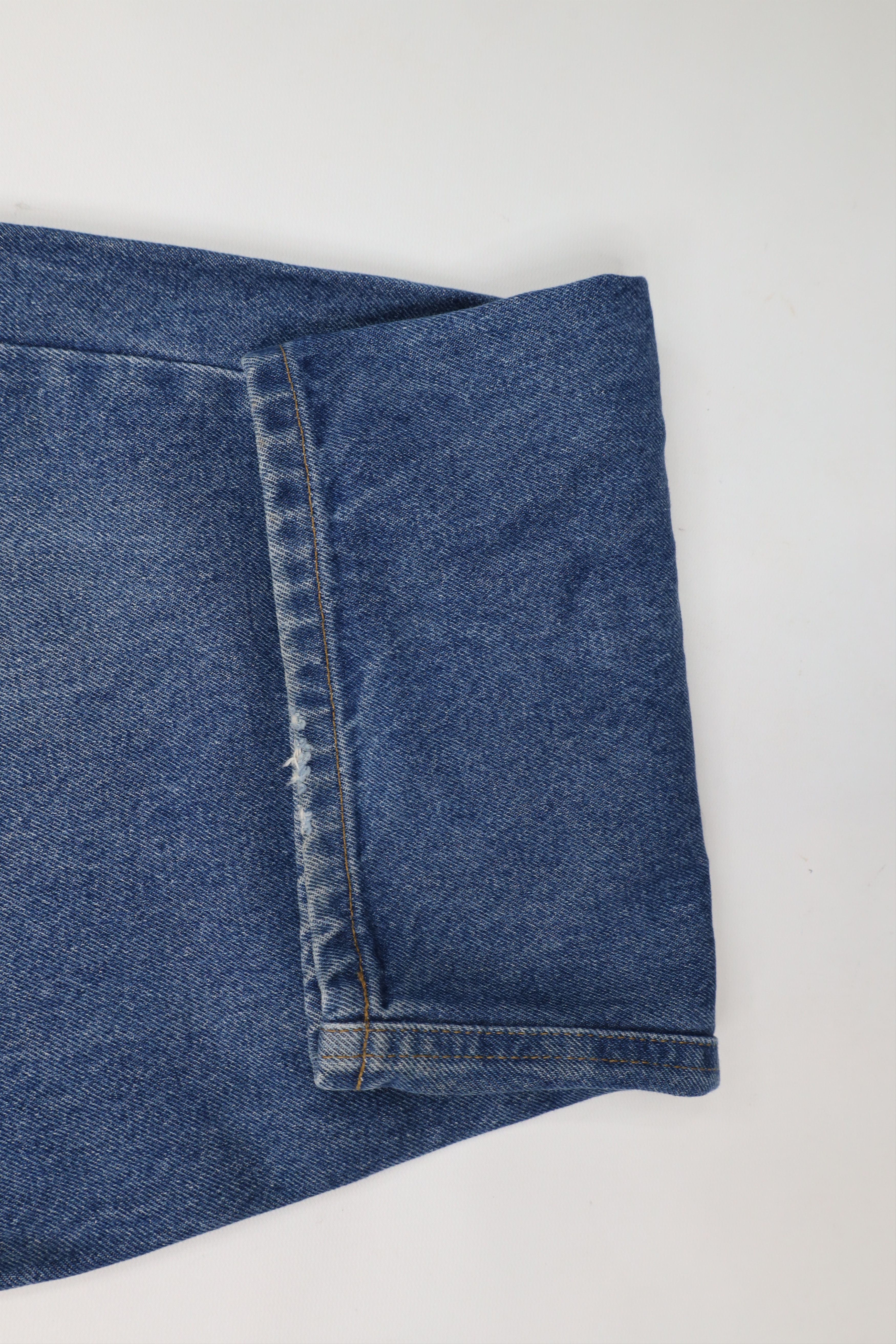 Carhartt × Vintage Vintage Y2K Carhartt Spell Relaxed Fit Wide Leg Jeans Blue Size US 44 / EU 60 - 6 Thumbnail