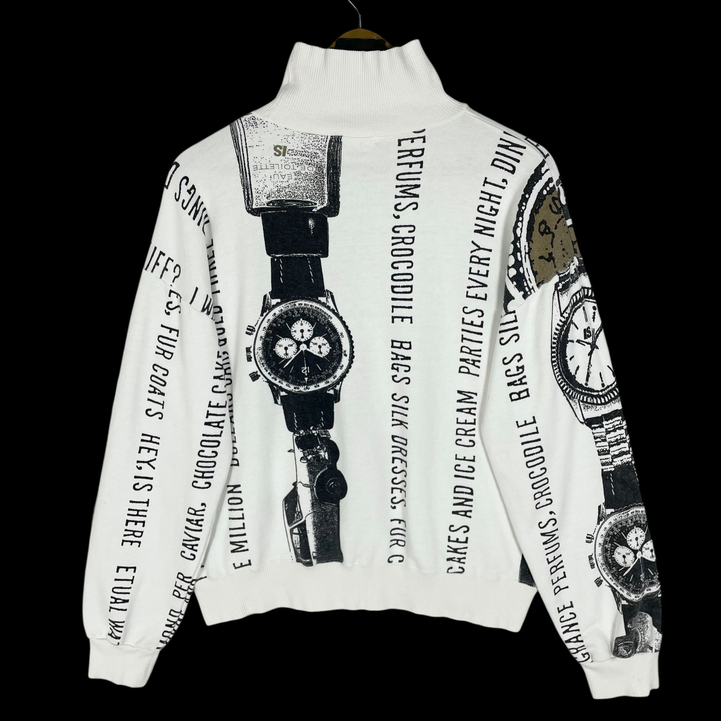 Issey Miyake Vintage 80s Issey Miyake Turtleneck Sweatshirt Issey Sport Size US M / EU 48-50 / 2 - 11 Thumbnail
