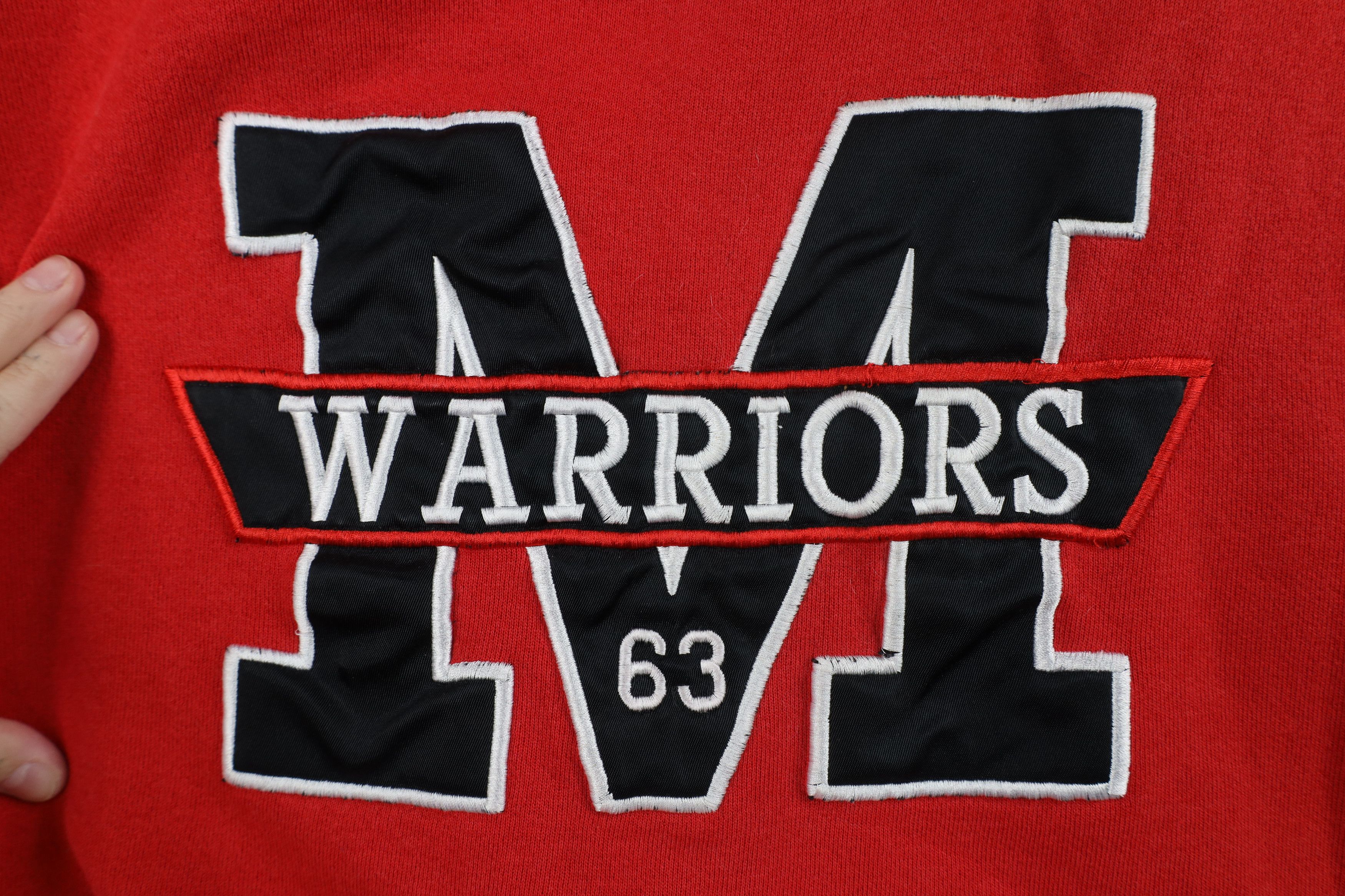 Vintage Vintage 90s Streetwear Warriors Crewneck Sweatshirt USA Size US XL / EU 56 / 4 - 4 Thumbnail