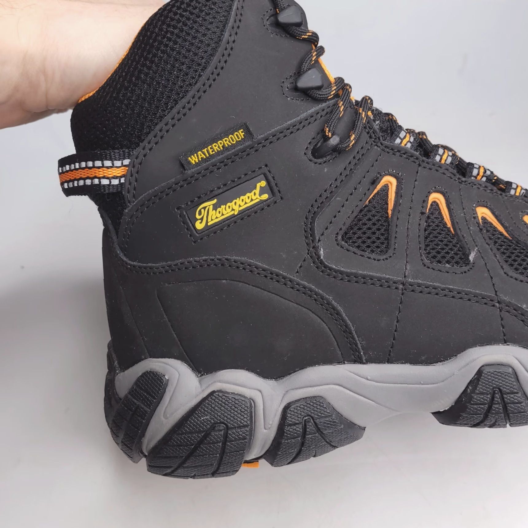Thorogood NEW Thorogood Boots Mens 8W Wide Comp Toe Hiking Crosstrex Waterproof Size US 8 / EU 41 - 2 Thumbnail