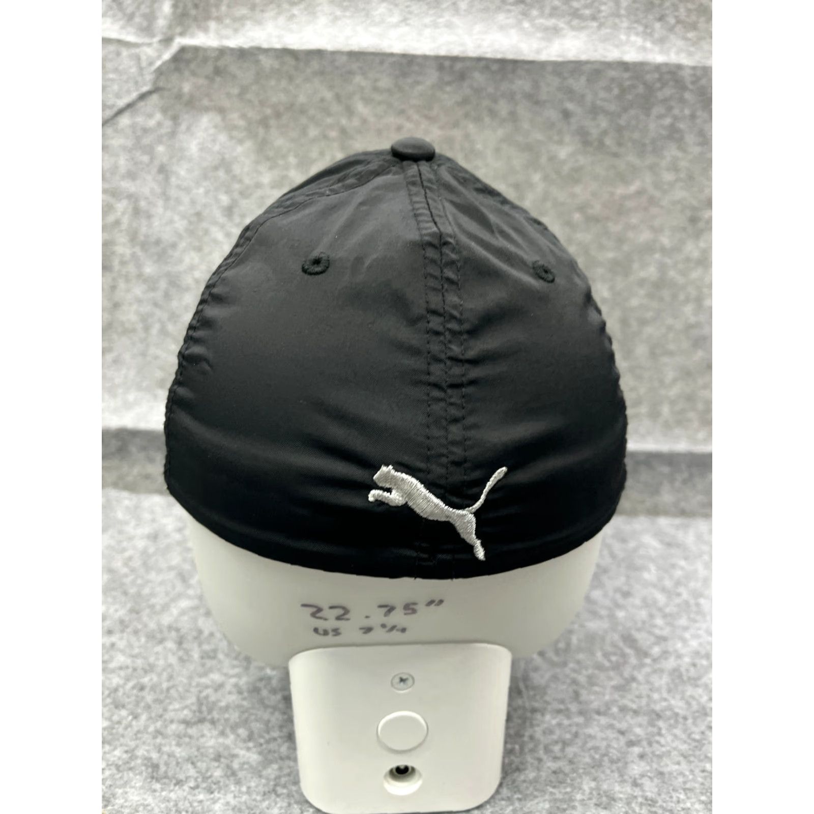 Puma PUMA Hat Fitted Adult Medium Black Nylon Cotton Blend Flexfit Golf Outdoor Size ONE SIZE - 6 Thumbnail