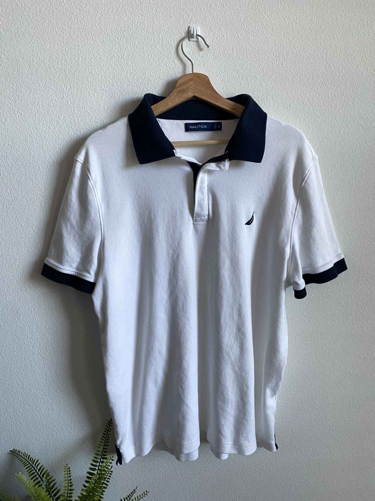 Nautica Nautica Quarter Zip Polo Shirt Size US XL / EU 56 / 4 - 1 Thumbnail