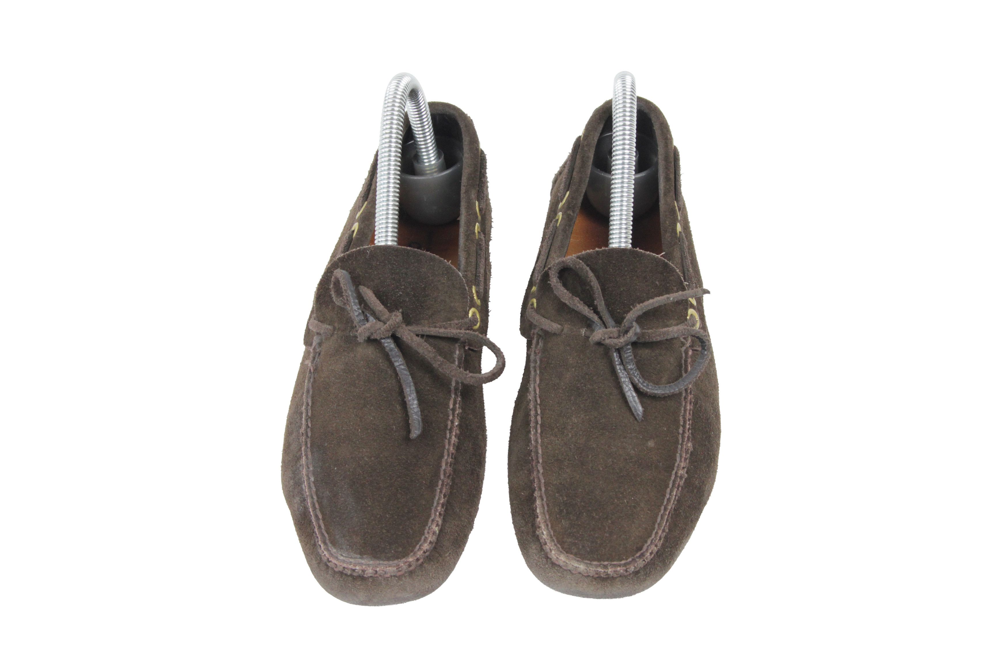 Car Shoe By Prada Suede Car Driver Loafers Size US 8 / IT 38 - 6 Thumbnail