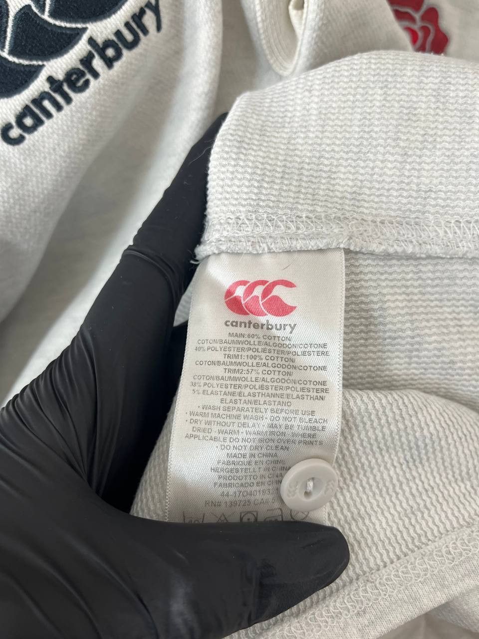 Canterbury of New Zealand England Rugby Long Sleeve Shirt Canterbury O2 White Size L Size US L / EU 52-54 / 3 - 3 Thumbnail