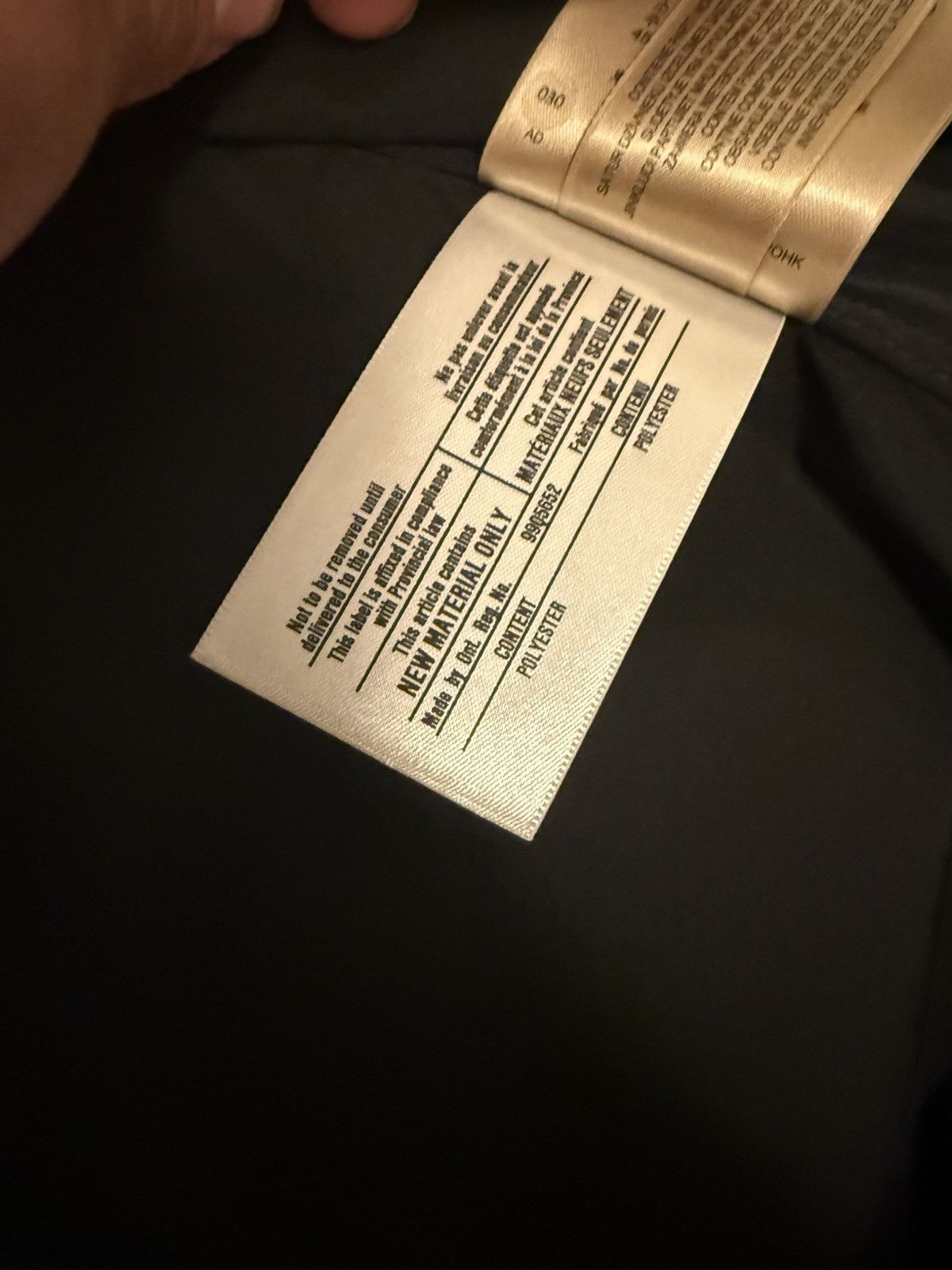 Burberry Burberry Black Nylon Bomber Jacket Size US M / EU 48-50 / 2 - 11 Thumbnail