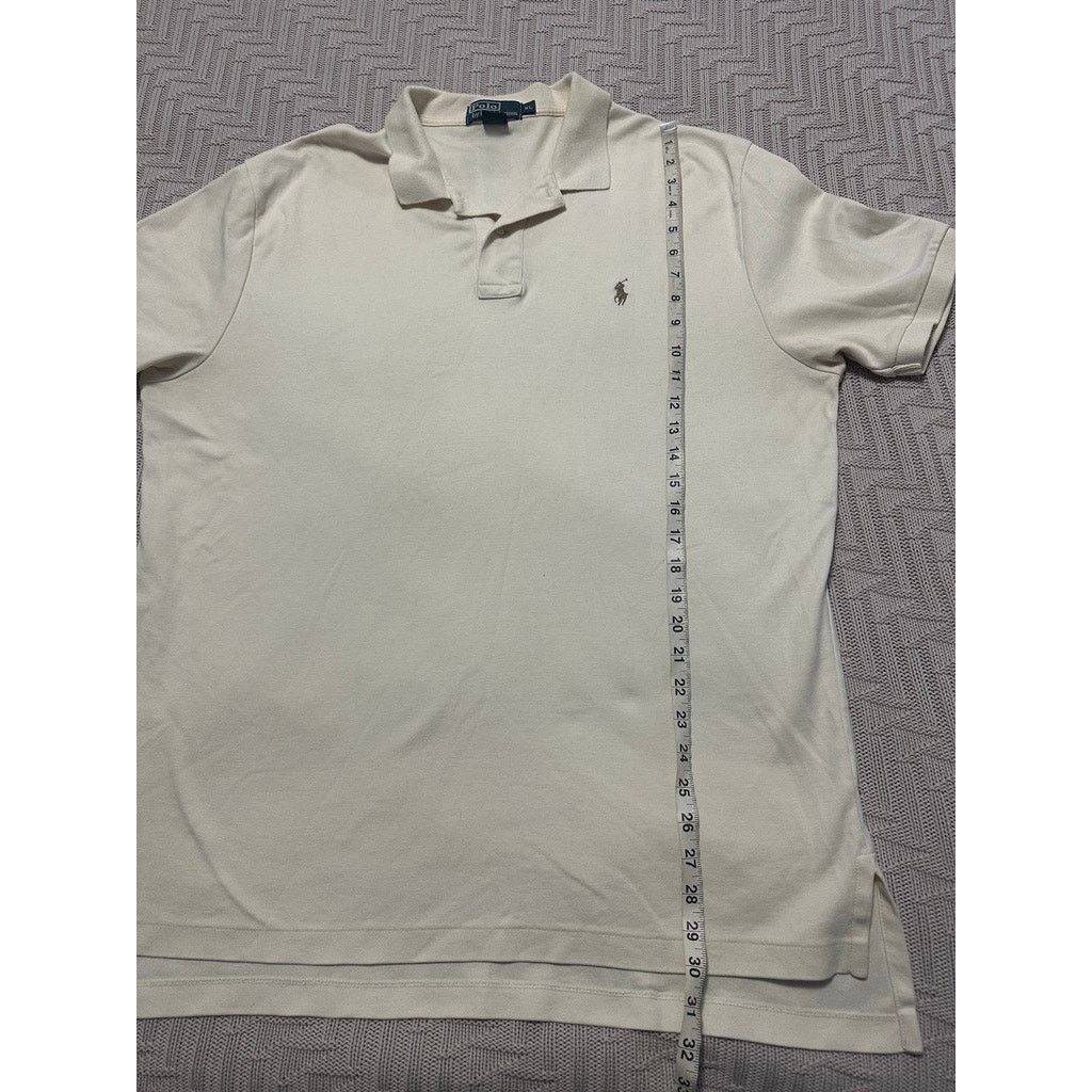 Polo Ralph Lauren Polo Ralph Lauren cream polo size XL Size US XL / EU 56 / 4 - 6 Thumbnail