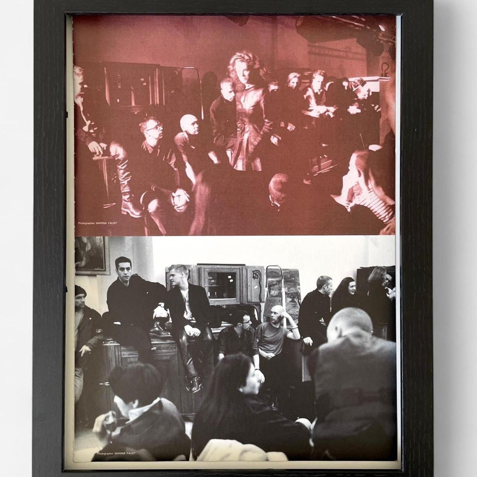 Maison Margiela × Vintage Maison Margiela Archive vintage photo framed poster 9x12 Size ONE SIZE - 1 Thumbnail