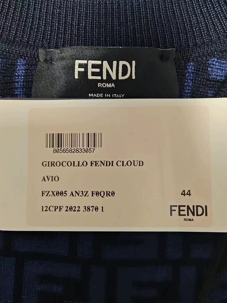 Fendi FENDI Gradient Knit Sweater with Tags Size US M / EU 48-50 / 2 - 4 Thumbnail