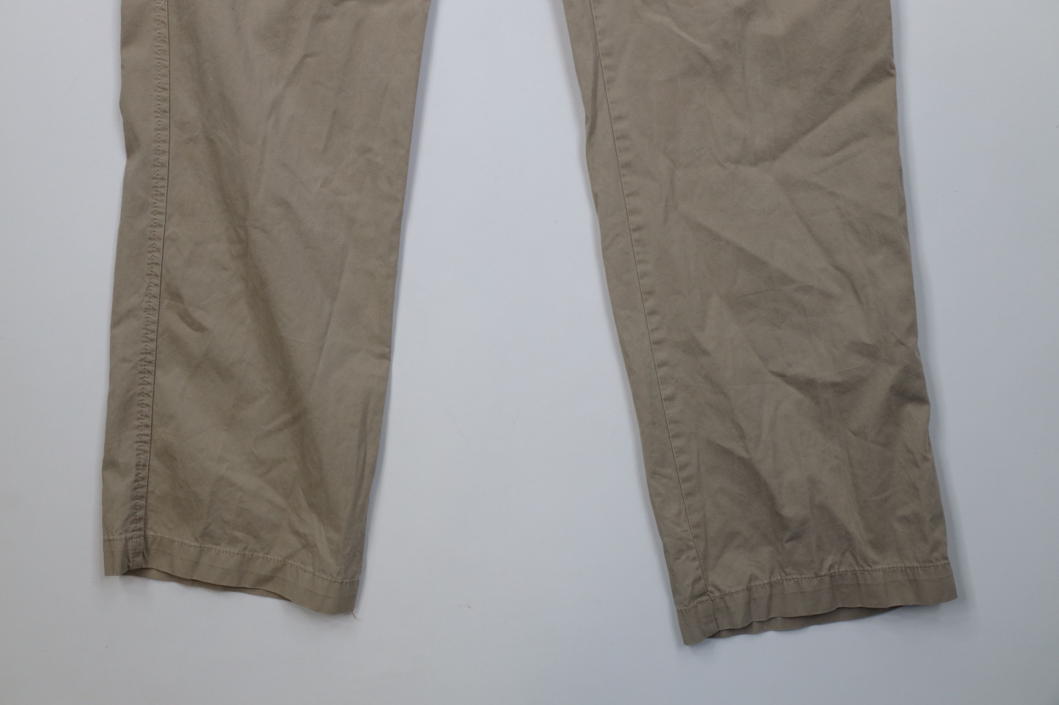 Calvin Klein Vintage 90s Y2K Calvin Klein Straight Leg Chino Pants Beige Size US 32 / EU 48 - 4 Thumbnail