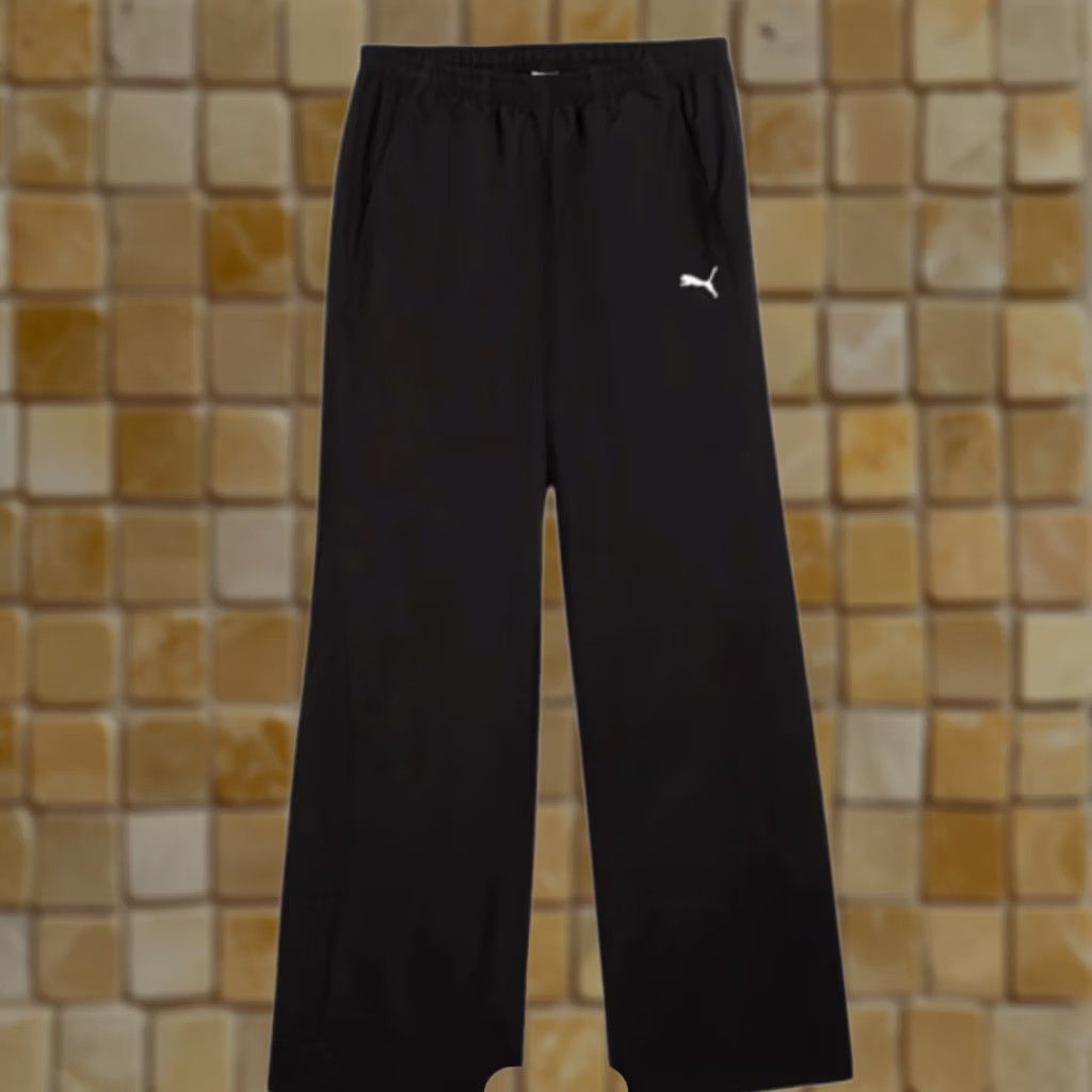 Puma PUMA Dare To Parachute Pants Women's XL Black Casual Pants Size 40" / US 18 - 1 Preview