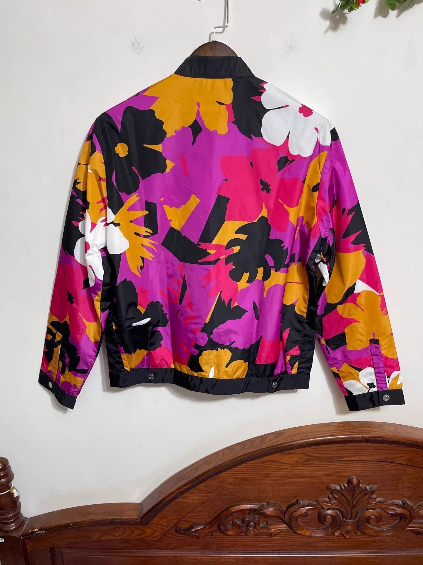 Dsquared2 Multi Color Floral Print Light Jacket Size US XXS / EU 40 - 2 Thumbnail