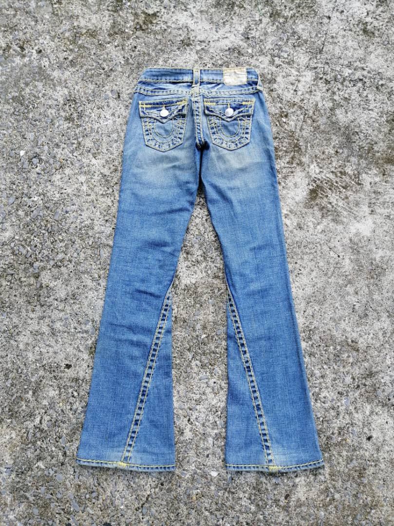 True Religion True Religion Joey Super T Low Rise Denim Jeans Size 24" / US 00 / IT 34 - 2 Thumbnail