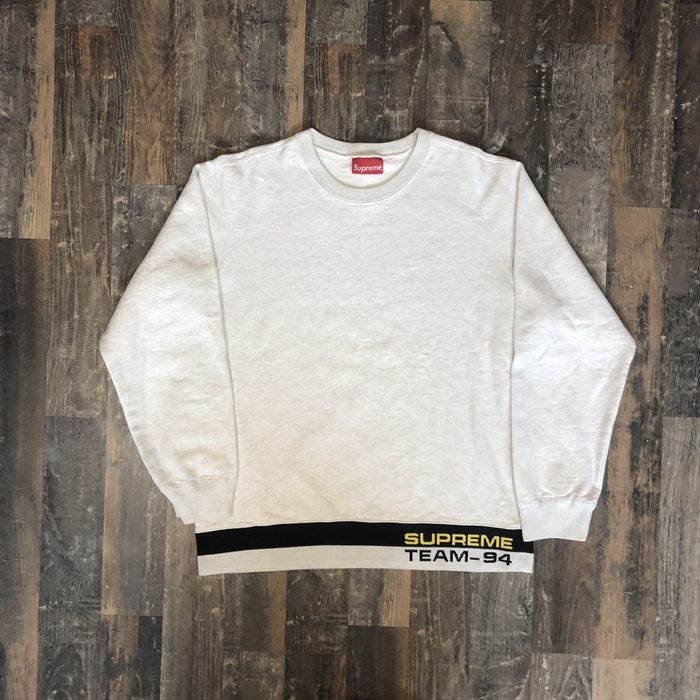 Supreme Supreme Rib Stripe Crewneck SS19 | Grailed