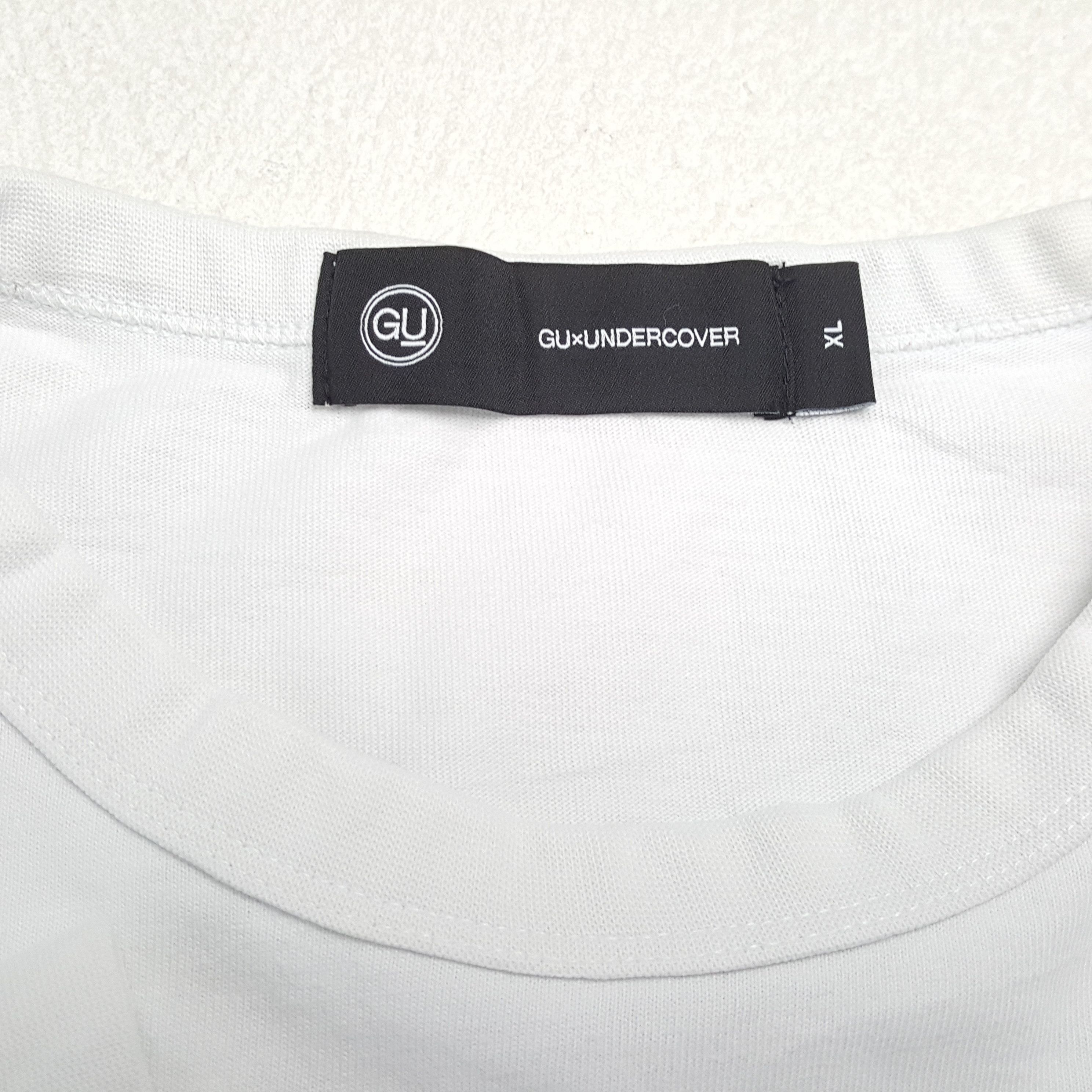 GU × Undercover × Vintage GU x UNDERCOVER Japanese Brand Streetwear Style Tshirt Size US XL / EU 56 / 4 - 10 Thumbnail