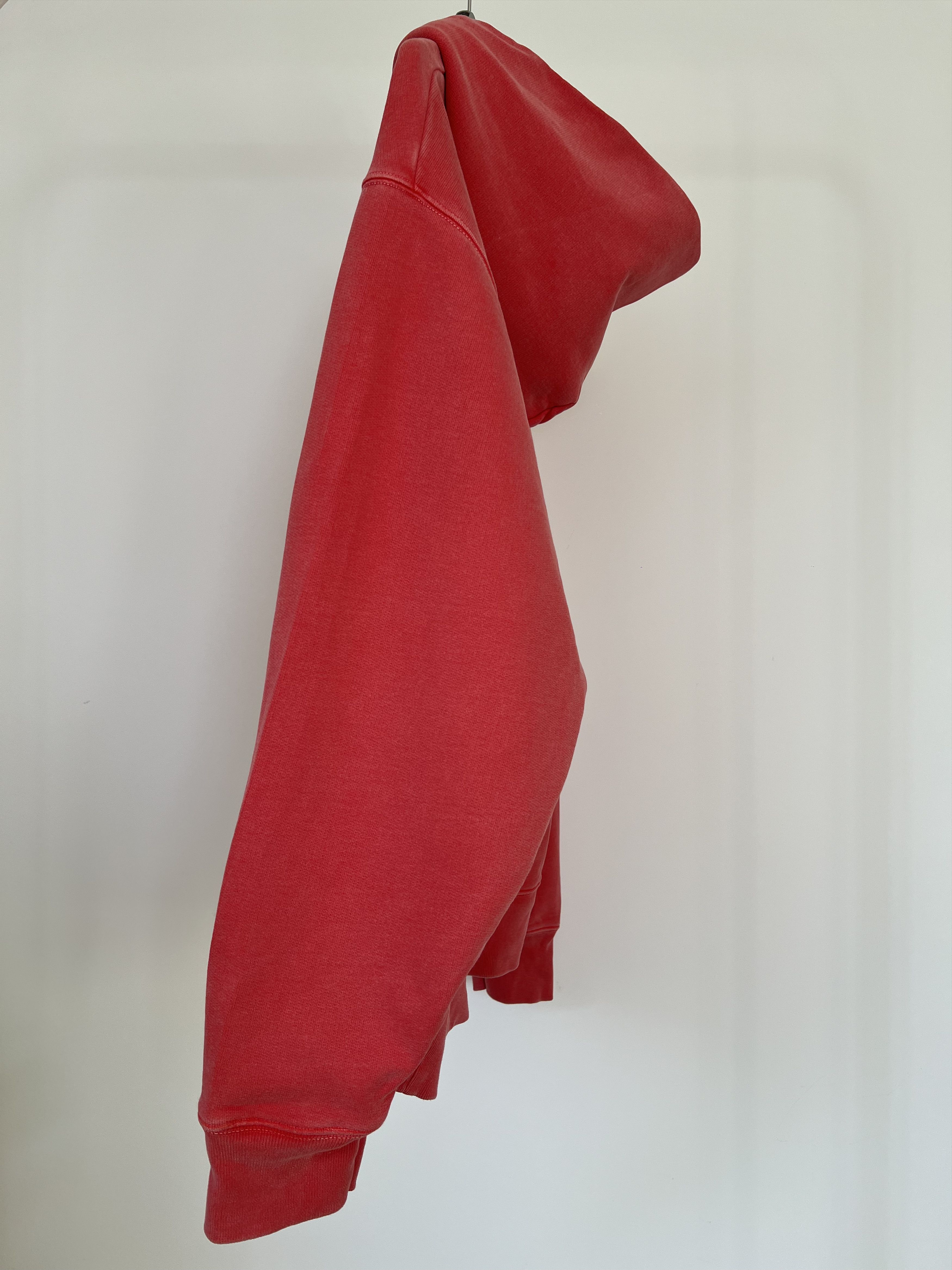 Yeezy Yeezy Season 3 Fleece Hoodie Fluo Red Size US M / EU 48-50 / 2 - 6 Thumbnail