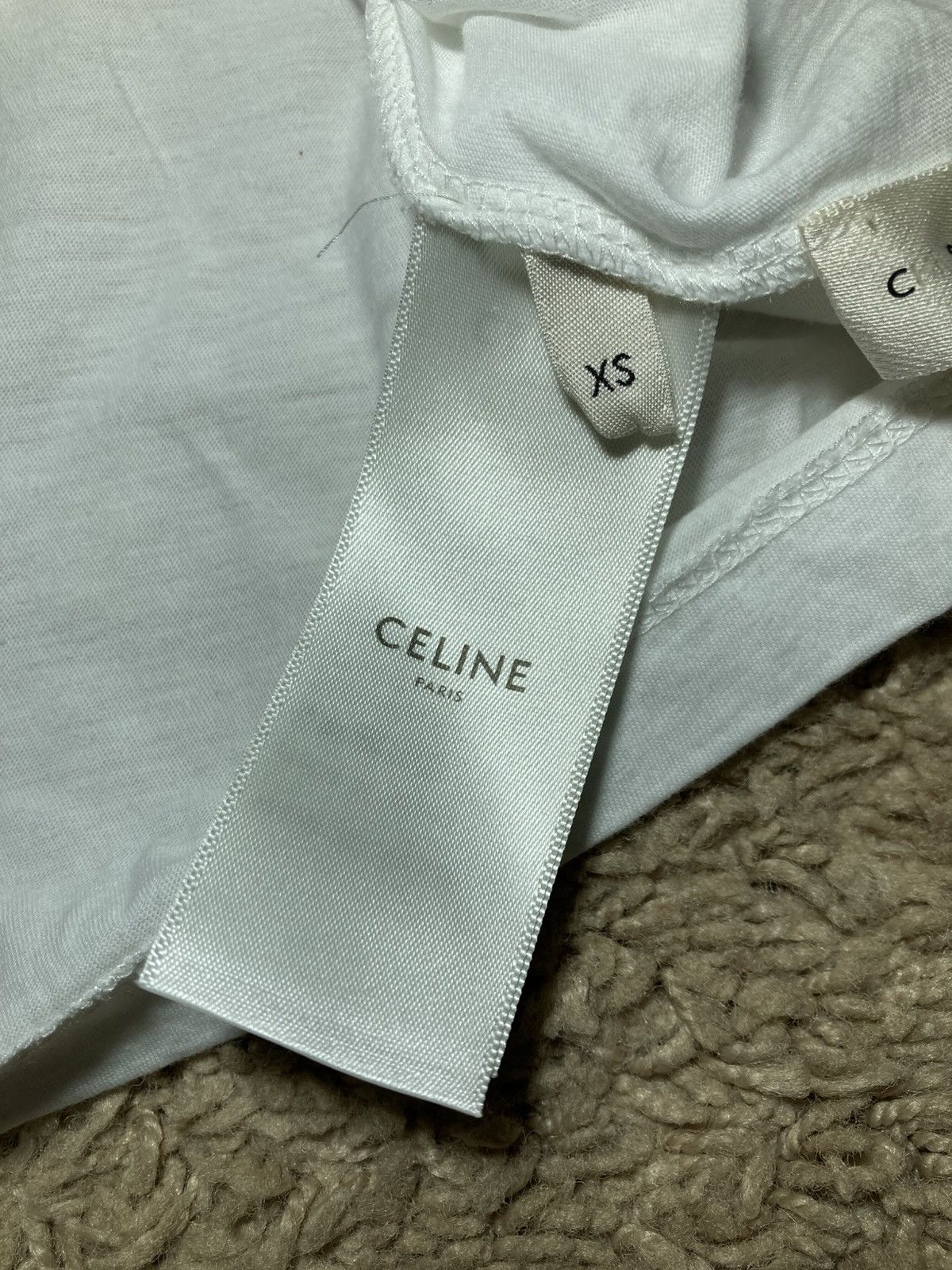 Celine × Hedi Slimane SS19 Celine Christian Marclay Kaboom Klak Artist Hedi 2019 Size US XS / EU 42 / 0 - 7 Thumbnail