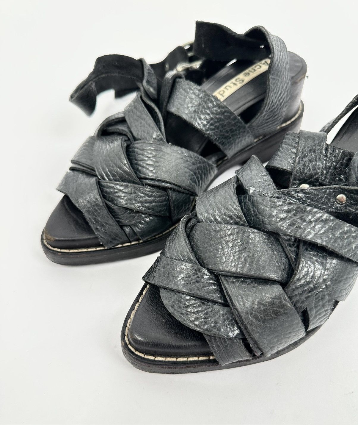 Acne Studios - Lenna Multiple Leather Strap Sandals