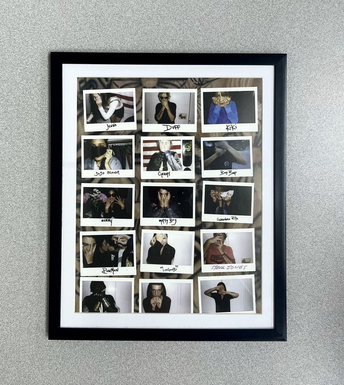 Other Chrome Hearts close up photos Framed poster 9x11 Size ONE SIZE - 1 Thumbnail
