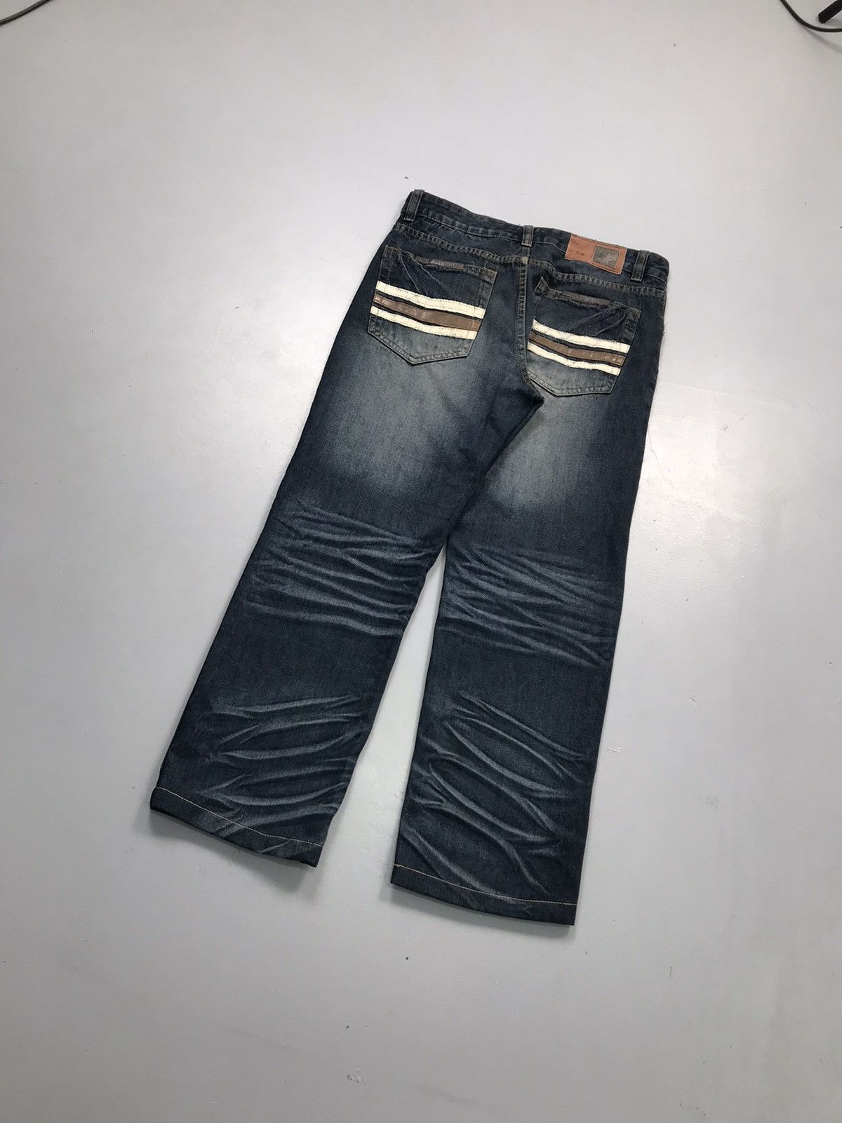 JNCO Vintage dermson patched denim Size US 32 / EU 48 - 8 Thumbnail