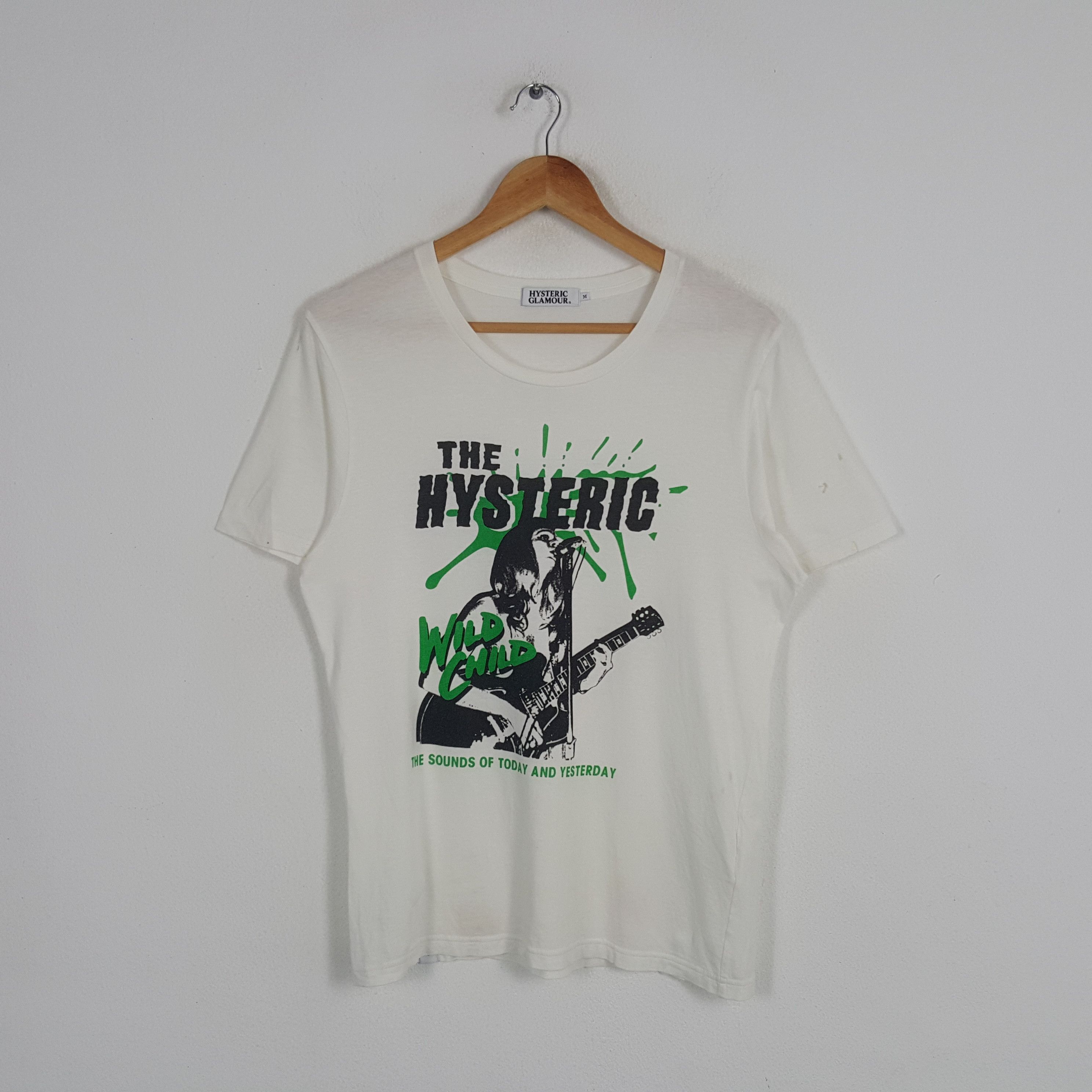 Hysteric Glamour Vintage The Hysteric Glamour Rock Japanese Brand Tshirt Size US M / EU 48-50 / 2 - 1 Thumbnail