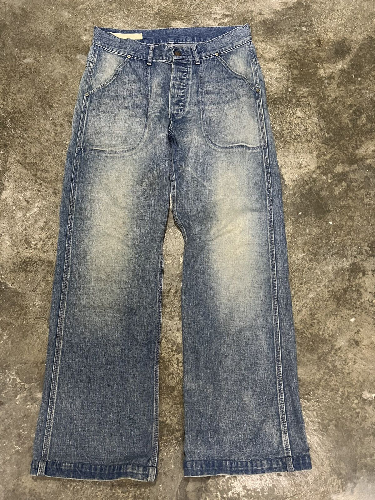 Japanese Brand 💥Inpaichtys Kerri Faded Jean Size US 30 / EU 46 - 1 Thumbnail