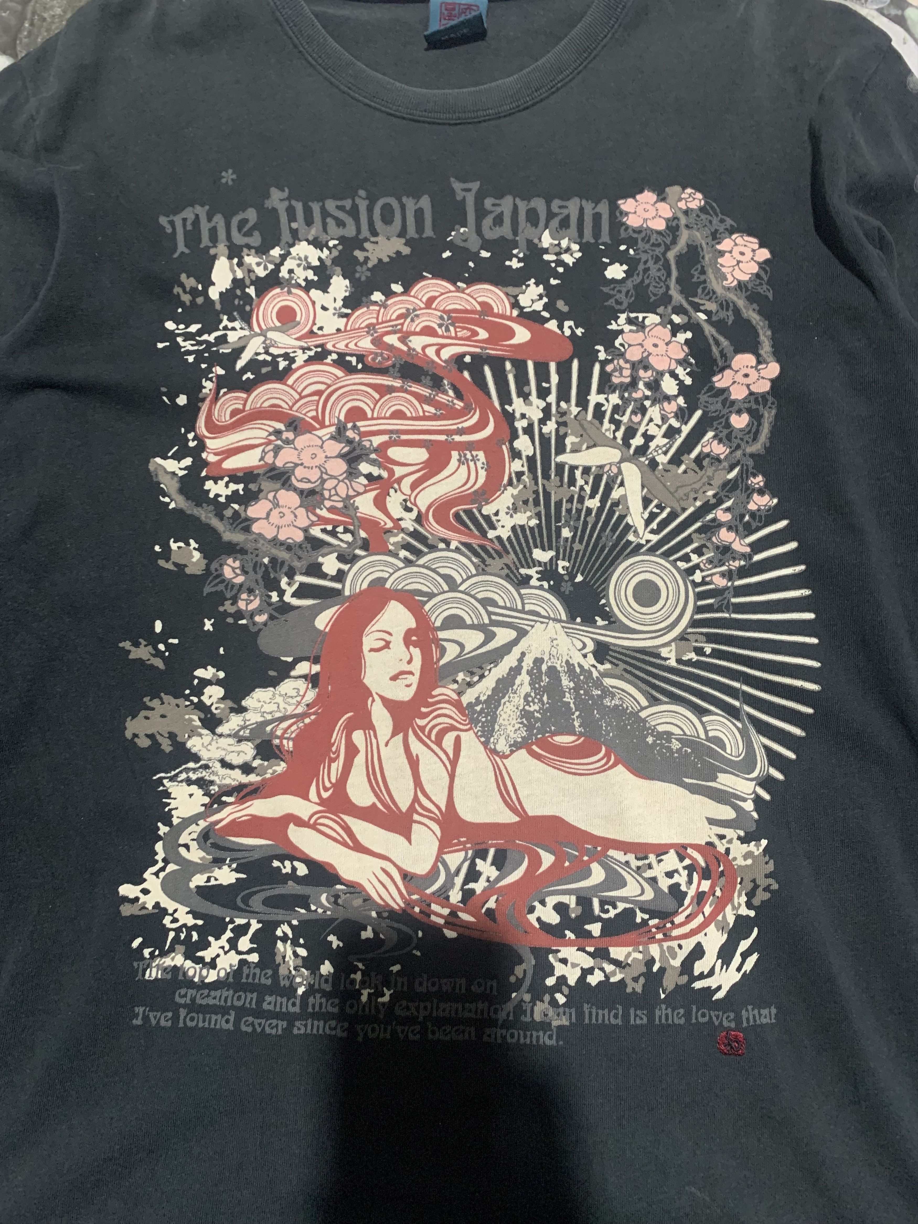 Japanese Brand × Vintage VTG The Fusion Japan long Sleeve Size US M / EU 48-50 / 2 - 3 Thumbnail