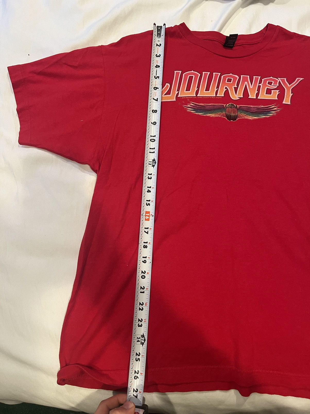 Band Tees 2019 Journey band tshirt Size US XL / EU 56 / 4 - 5 Thumbnail