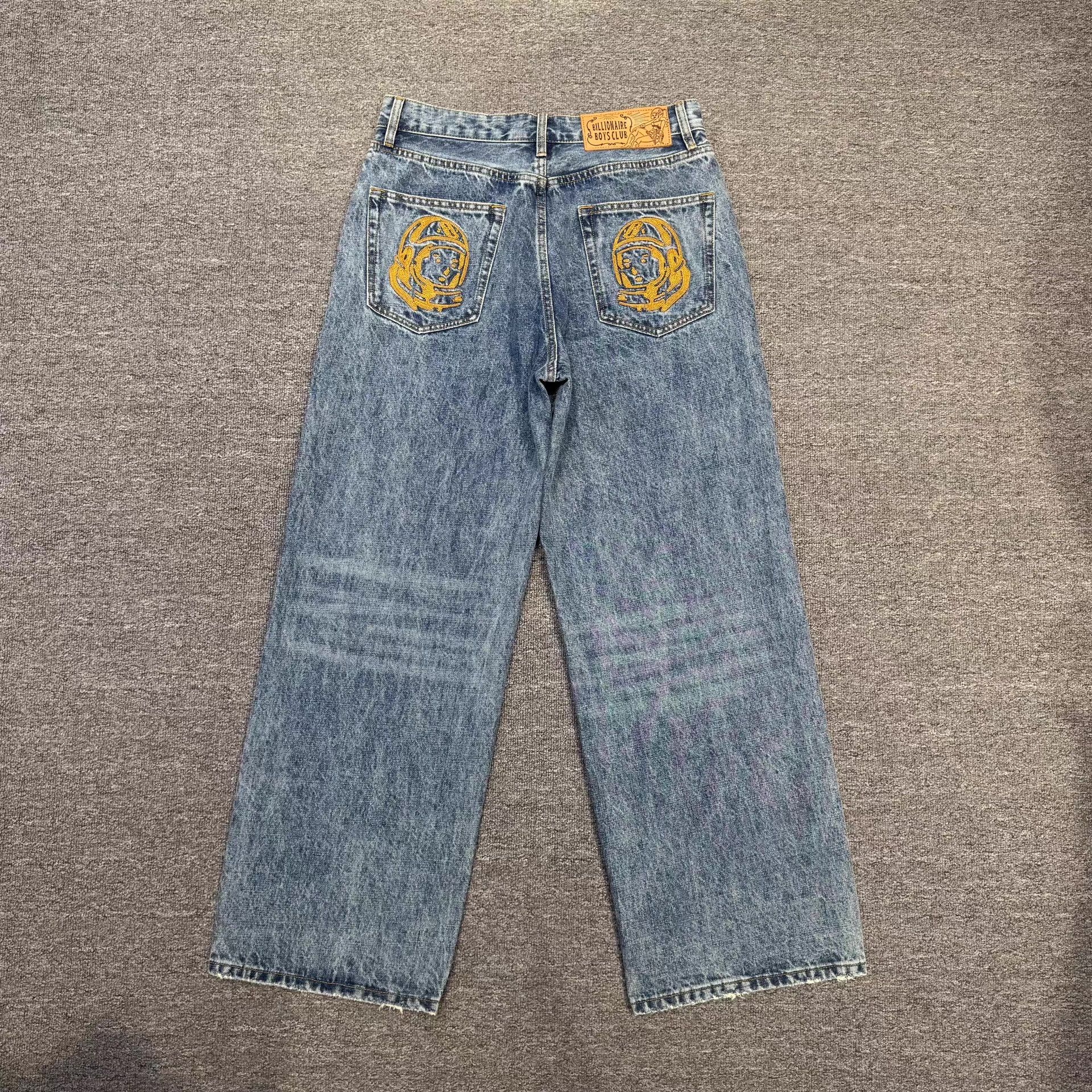 Billionaire Boys Club BBC Relaxed Straight Jeans Q5 Size US 34 / EU 50 - 2 Thumbnail