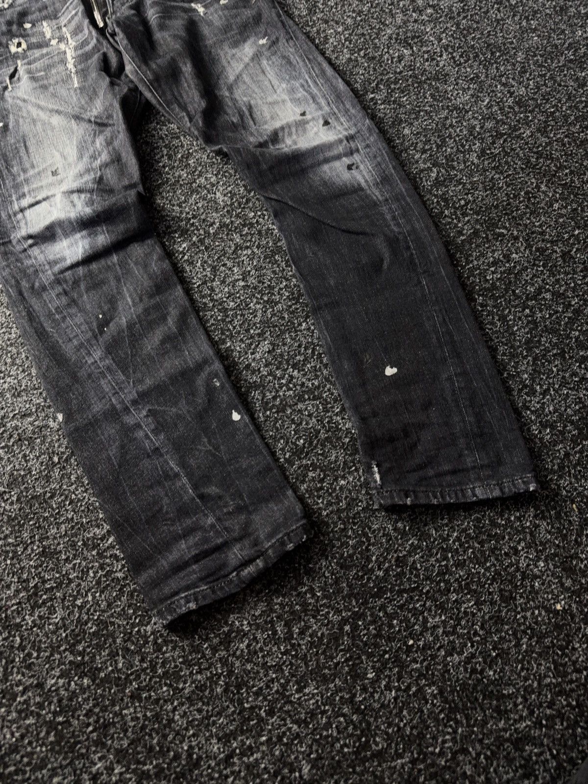 Dsquared2 RARE pants Dsquared2 distressed Denim Y2k style💥🔥 Size US 31 - 4 Thumbnail