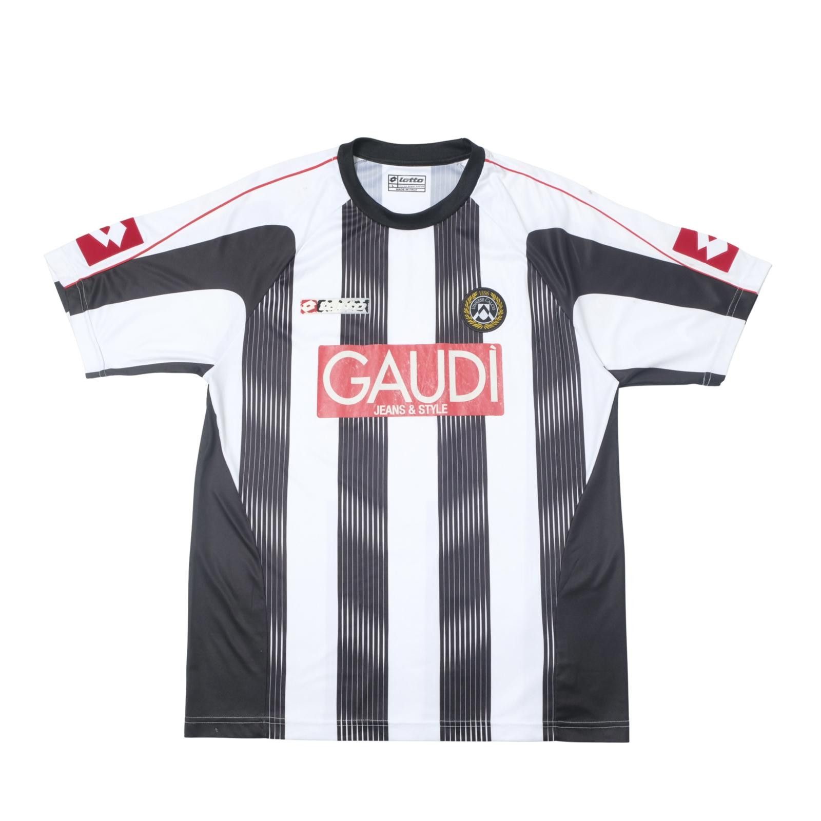 Lotto Sport 2007/08 Udinese Home Shirt Lotto (L/XL) Size US L / EU 52-54 / 3 - 1 Thumbnail