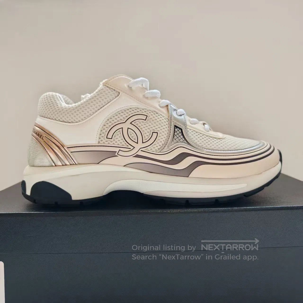 Chanel Chanel Men's Size 42 Sneakers. Size US 9 / EU 42 - 2 Thumbnail