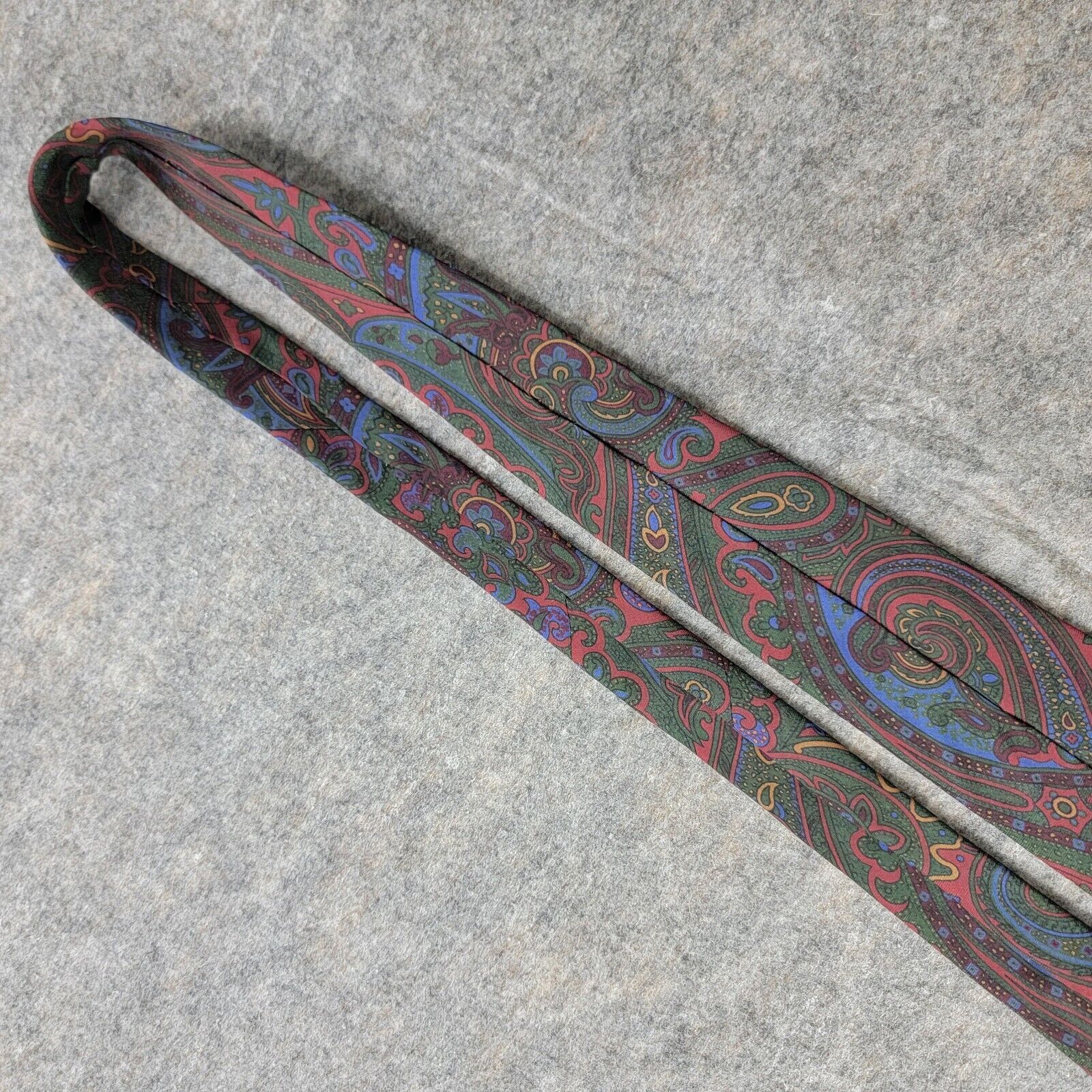 Polo Ralph Lauren Polo Ralph Lauren Silk Slim Skinny Neck Tie Paisley Size ONE SIZE - 8 Thumbnail